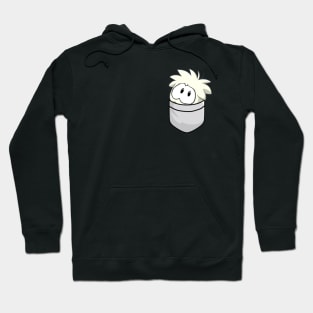 White Puffle Hoodie